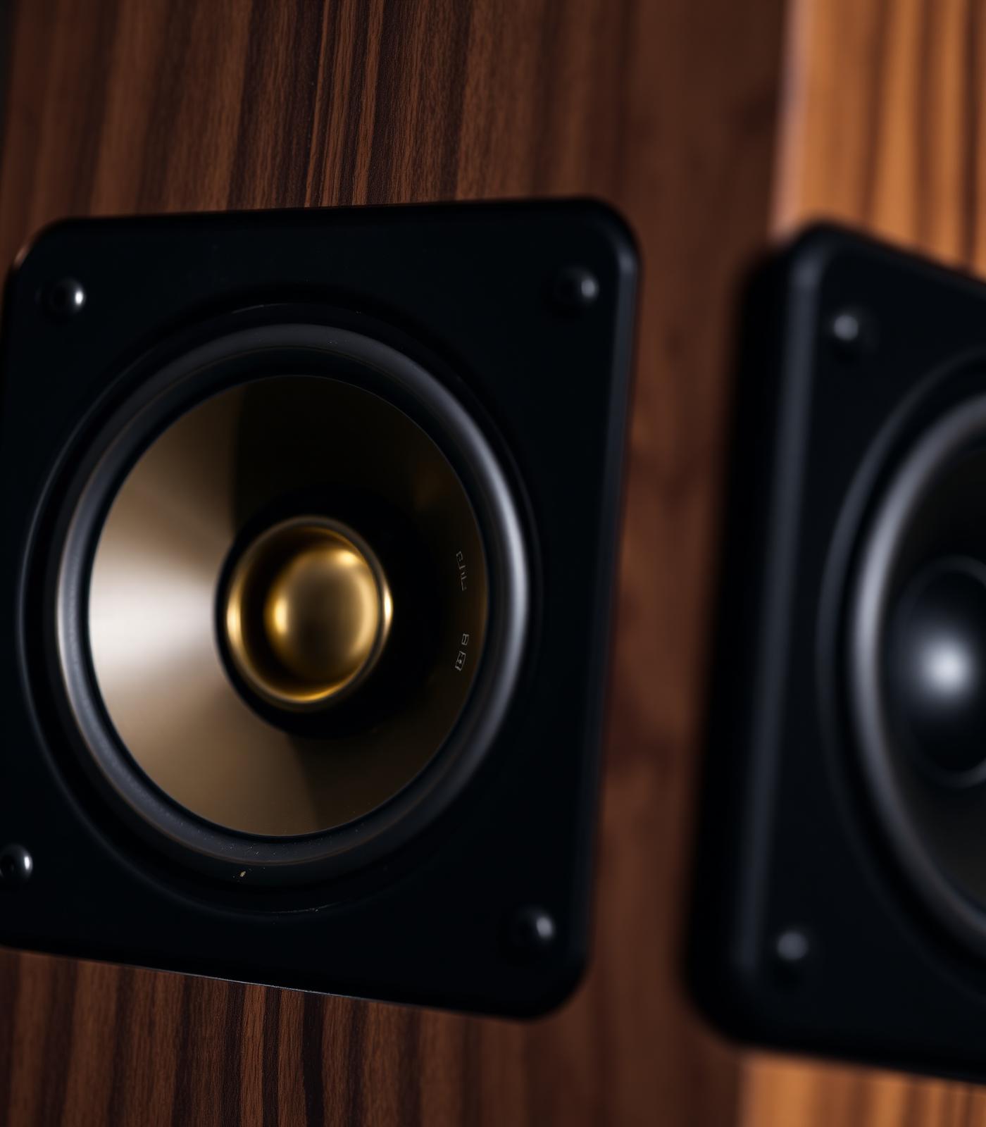 Mesingani hi-fi zvučnik na orahovom kućištu — materijali Hunder Audio